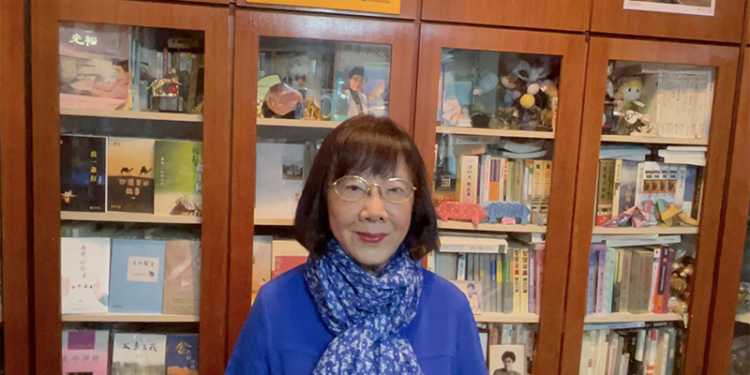 新加坡作家尤今女士向联盟致贺词