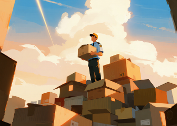 诗歌欣赏——王二冬（中国）：《中国快递员》